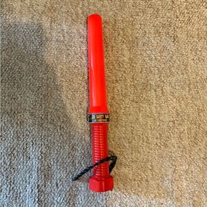Red Glow Baton Safety/Traffic Wand